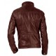 John Diggle Arrow  Brown Leather Jacket
