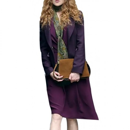 The Undoing Purple Coat Nicole Kidman