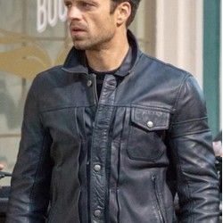 Bucky Barnes  The Falcon And The Winter Soldier Black Jacket