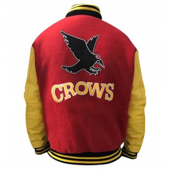 Crows Smallville Clark Kent Varsity Letterman Bomber Jacket 