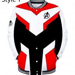  Quantum Realm Avengers Endgame Varsity Jacket 