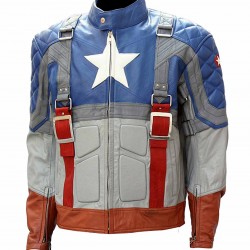 Captain America The First Avenger Leather Jacket 