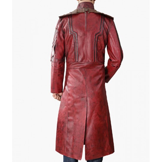 Star Lord  Guardians of The Galaxy 2 Trench Coat
