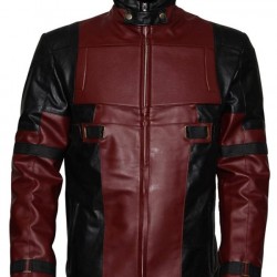Ryan Reynolds Deadpool Black And Red Jacket