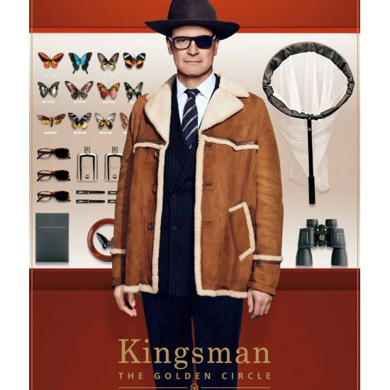 Harry Hart Kingsman Fur Jacket