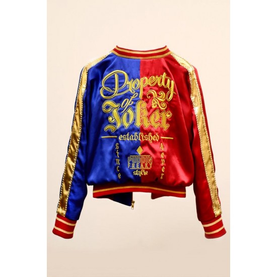 Harley Quinn Suicide Squad Red Jacket