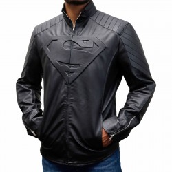Superman Smallville Black Jacket