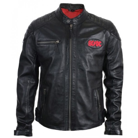 ACDC Biker  Real Leather Jacket