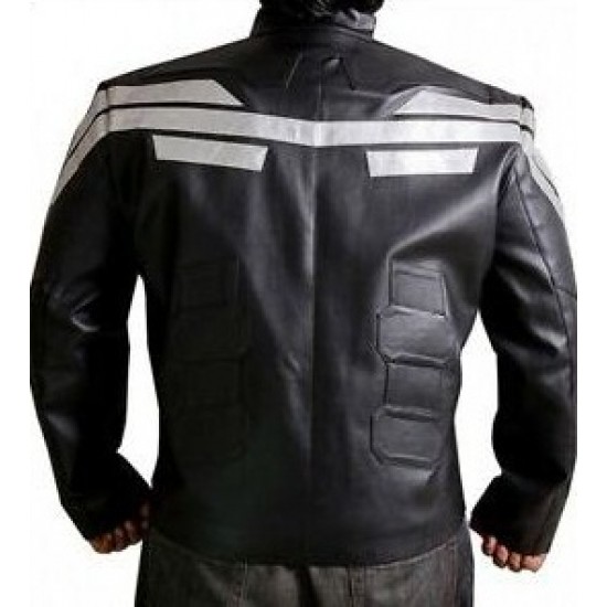 Captain America Winter Soldier Chris Evans Leather Jacket
