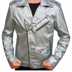 X-Men Evan Peters Quicksilver Leather Jacket 